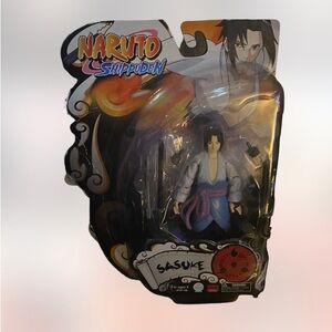 NIB naruto shippuden 4” sealed figure sasuke uchiha figure manga anime